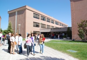 Grupo de estudiantes en la Universidad Francisco de Vitoria © Prensa UFV